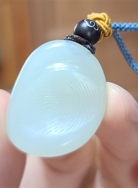 新疆和田白玉籽料知音吊坠挂件宝宝锁平安扣手链项链财神ld04085