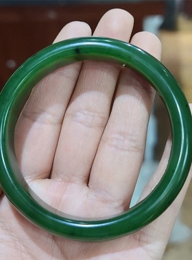 新疆和田碧玉籽料手镯xx06158