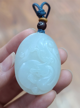 新疆和田白玉籽料龙挂件吊坠宝宝锁平安扣手镯观音佛xx04112