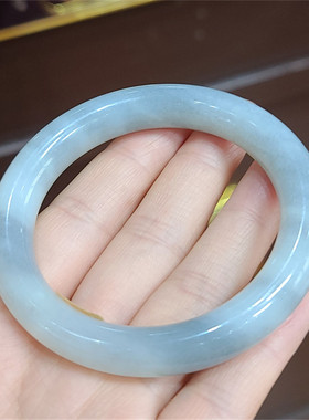 新疆和田青花籽料手镯 财神关公观音甜甜圈如意貔貅 xd06055