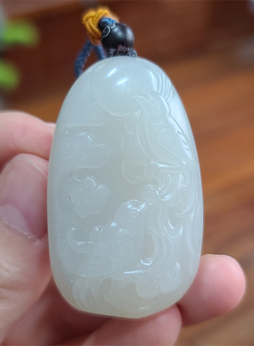 新疆和田白玉籽料喜上眉梢挂件项链手链戒指戒面宝宝锁xx04082