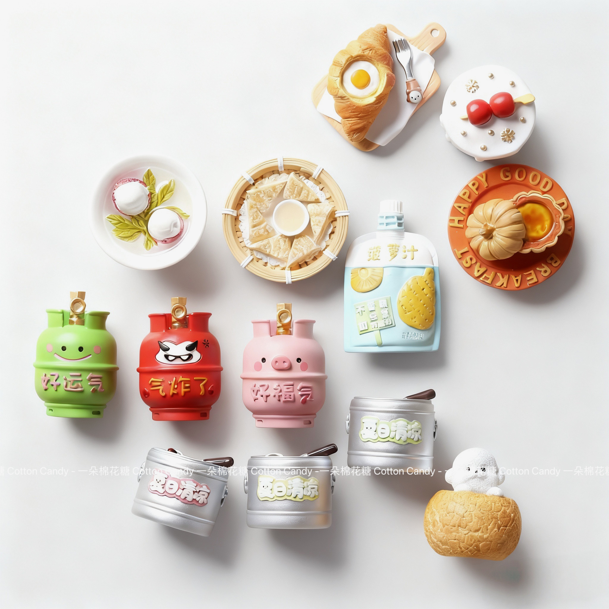 CottonCandy-韩国ins可爱饮料食玩甜品福气罐磁吸装饰铁柜磁性贴,家居饰品,冰箱贴,淘宝优惠券,粉丝福利购,淘宝优惠卷