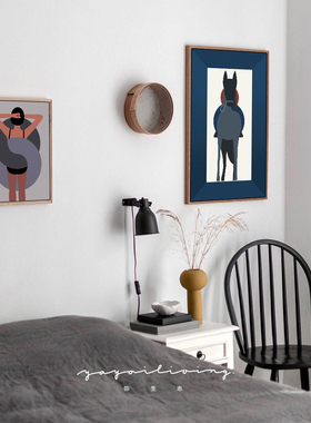 弥生志 哥本哈根北欧家居设计 背景墙装饰客厅餐厅卧室玄关装饰画