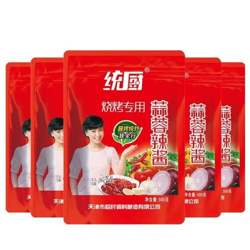 天津统厨蒜蓉辣酱500g