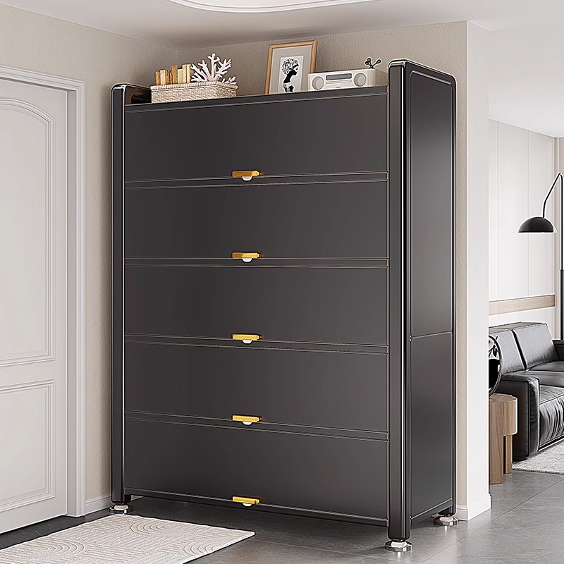 日本进口钢制鞋柜家用门口入户