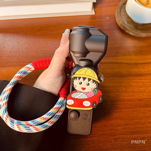 适用大疆pocket4p保护壳4卡通车3适用影石lunaultra配件pro保护套