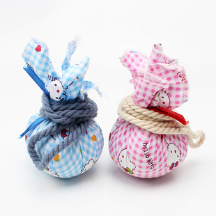 幼儿园手工流星球小沙包 儿童小学生手绢流布球玩具带绳珍珠棉