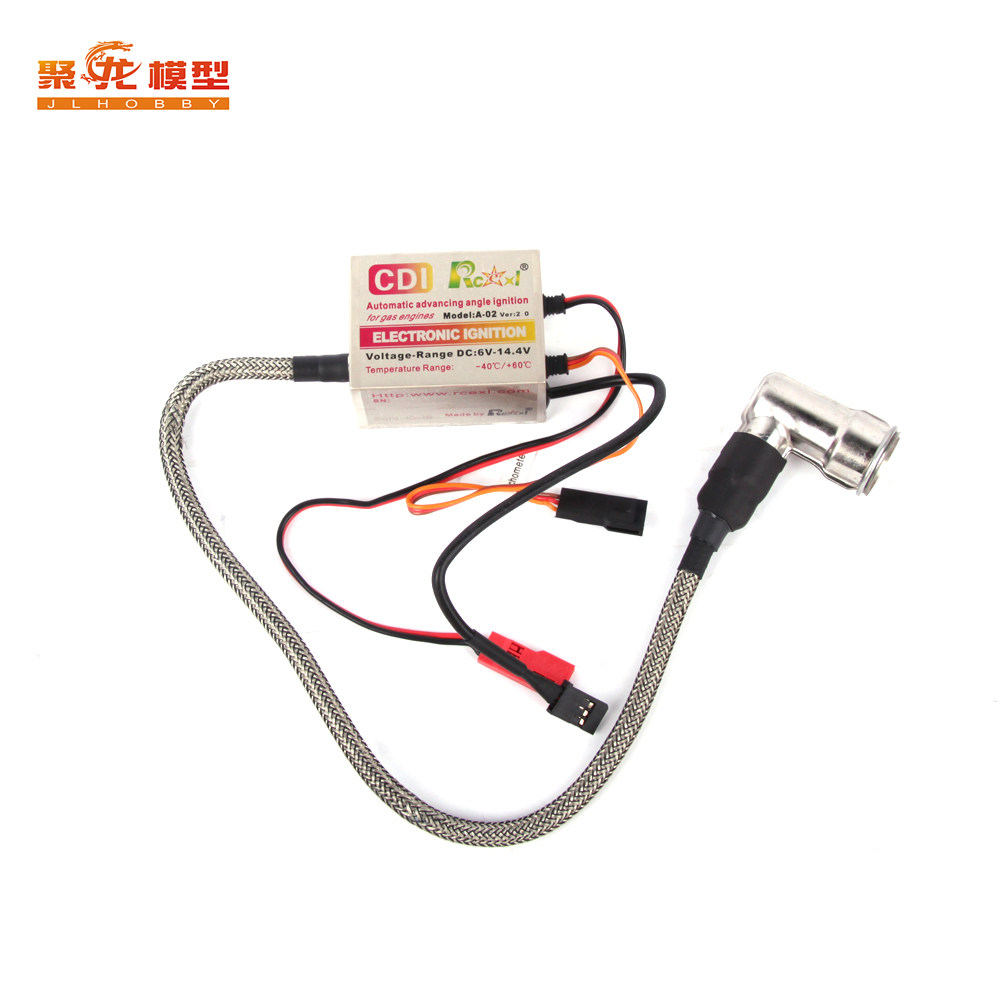 Rcexl 阿西尔单缸点火器带 CM6 ME8的120 90度 直筒火花塞帽