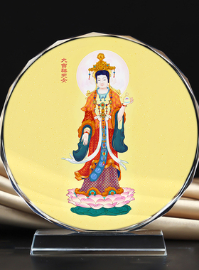 定制大吉祥天女吉祥天母世母护法大功德天画像水照片文创礼品礼物