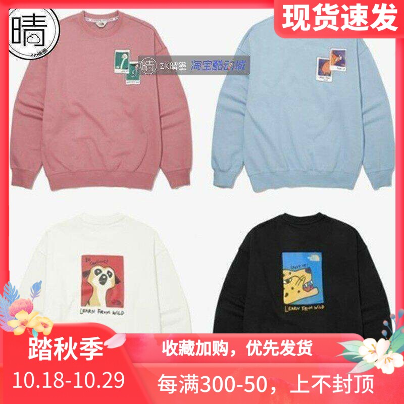 THENORTHFACE北面圆领印花卫衣