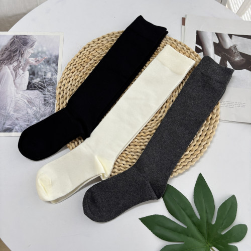 小腿袜 棉  秋装百搭高弹力显瘦压力小腿袜子54B1/000813