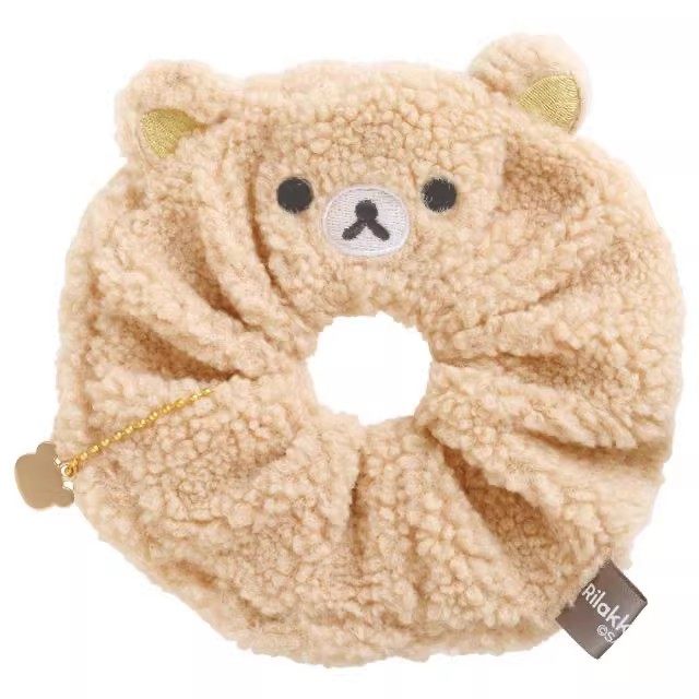 现货日本正品采购轻松熊弹力发绳头饰发饰女束发圈手环rilakkuma