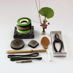 花艺轩 插花工具套餐 剑山 花剪 胶带铁丝花艺用品 花道初入包邮