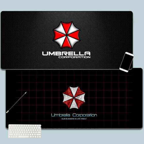超大锁边生化危机鼠标垫桌垫
