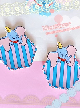 日本 现货 francfranc 小飞象Dumbo 马戏团陶瓷小碟子