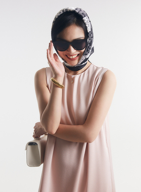 RAREST 高级Row式极简纸片人醋酸气质连衣裙长裙 垂坠修身懒人裙