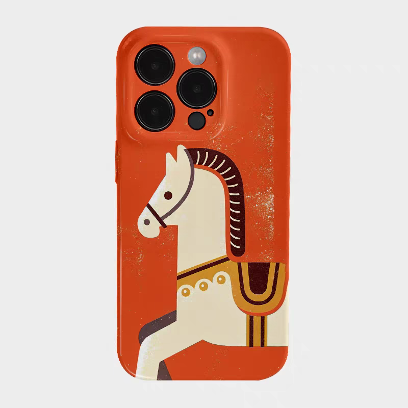 木马吉祥 适用iPhone16苹果17promax马年新款手机壳保护外壳15卡通风本命年14独特超好看13全包ins小众艺术12,3C数码配件,手机保护套/壳,淘宝优惠券,粉丝福利购,淘宝优惠卷