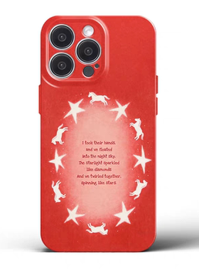 星星小马适用iphone17promax苹果16手机壳13可爱12红色pura80华为mate70一加15小米14荣耀60软nova新年reno11