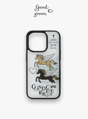 飞马马年新年冬新款滴胶手机壳适用苹果iPhone17promax手机壳软边16防摔15原创小米141312/11华为mate60P780