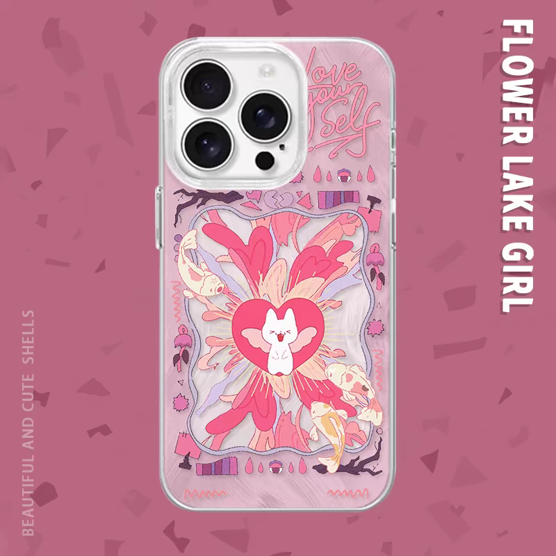 【元气满满】爱心兔子锦鲤适用iPhone16/15pro手机壳红米K70羽纱vivos19华为mete60一加ACE3小米14opporeno12,3C数码配件,手机保护套/壳,淘宝优惠券,粉丝福利购,淘宝优惠卷