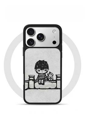 ins风复古小野电镀银黑边适用苹果iPhone16promax手机壳15pro小米14Pro保护套华为mate60P70防摔三星S23软壳