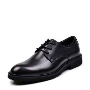 黑色正装 增高23年精选优质商务休闲鞋 头层牛皮鞋 经典 真皮鞋 男式 款