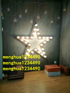 新款影楼摄影实景道具婚纱影棚装修设计制作韩式儿童实景m-197