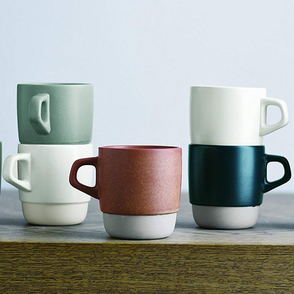 kinto简约风便携式陶瓷马克杯