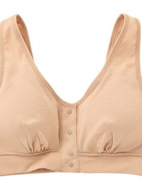日本防下垂背心孕妇内衣纯棉哺乳