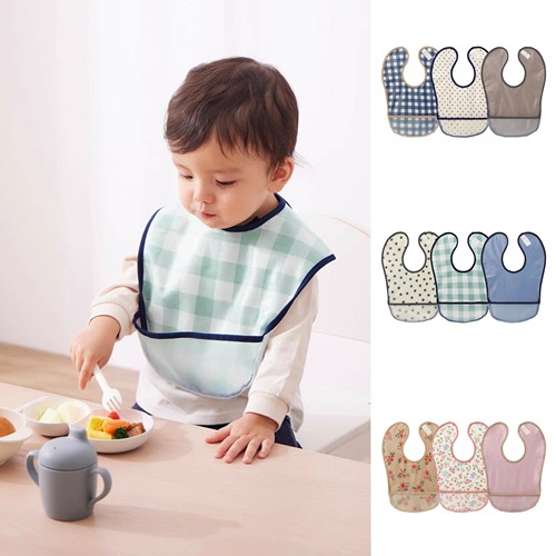 0-4岁防水大饭兜超薄软