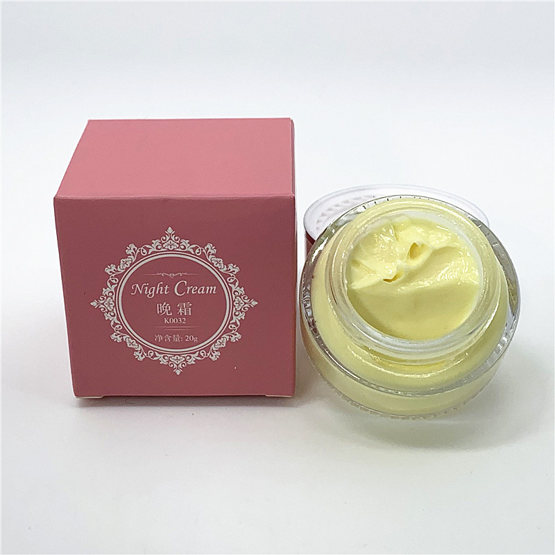 美容院产品 晚霜20g（粉盒）乳液/面霜