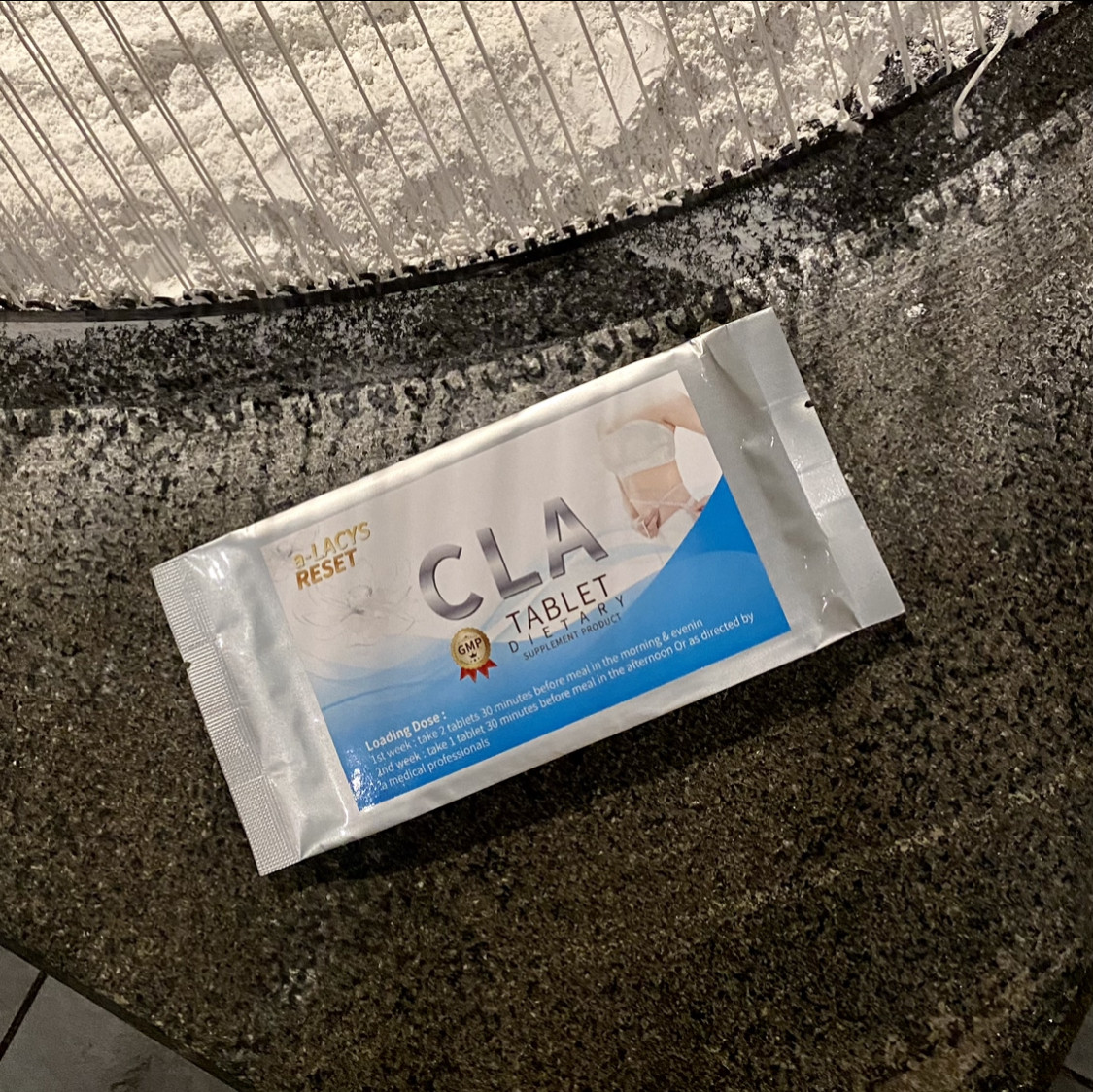 泰国CLA膳食片a-Lacys RESET 饱腹脂肪身材管理膳食纤维 3包/周期