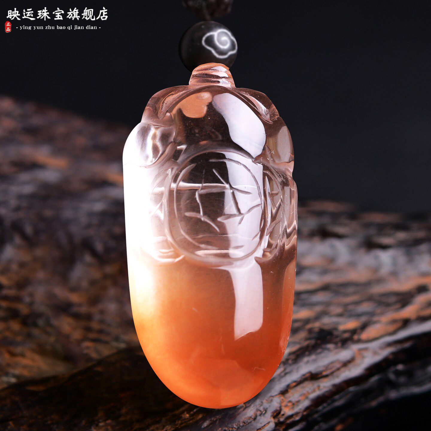 红兔毛发财猪生肖手机绳饰品属猪