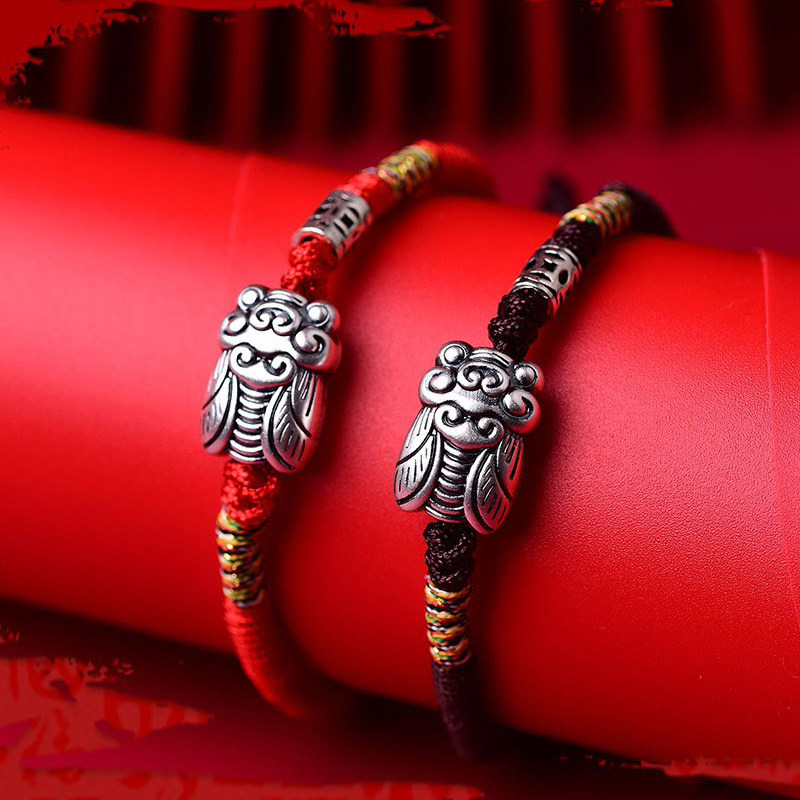 蝉鸣迎禄手绳手串中学高中生手串学生祝福礼物金榜题名加油励志