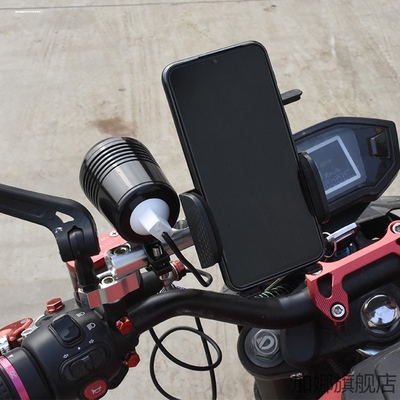 摩托车后视镜扩展支架底座适用gopro运动相机行车记录仪电动车
