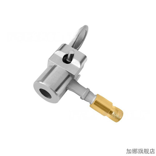 新款轮胎充气夹头连接充气宝车载