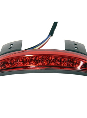 摩托车烟雾LED尾灯红色外壳琥珀色转向信号灯尾灯后灯XL 883