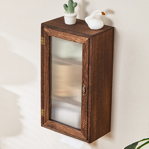 烧桐木家用茶室茶具茶叶收纳柜