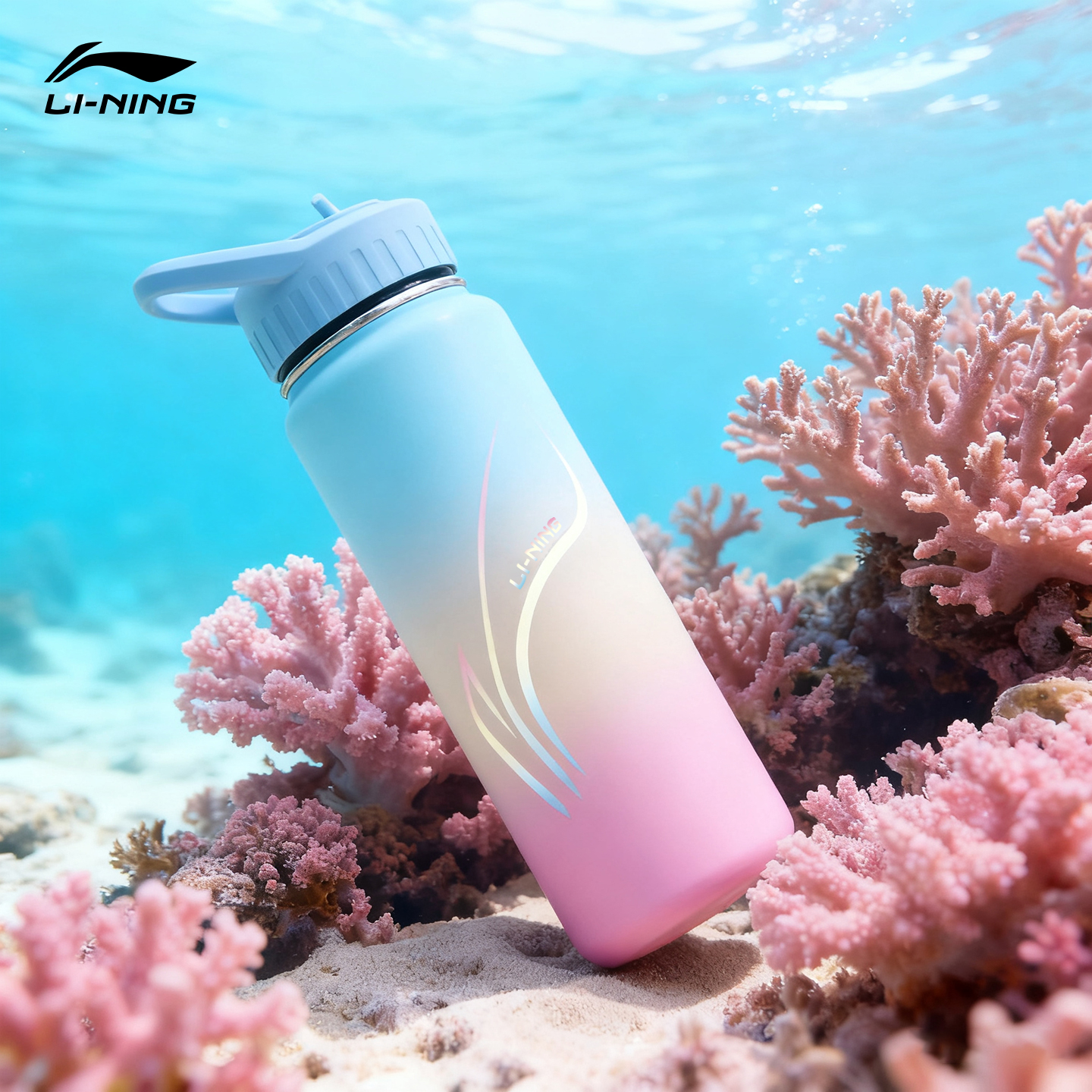 李宁保温杯新款车载大容量