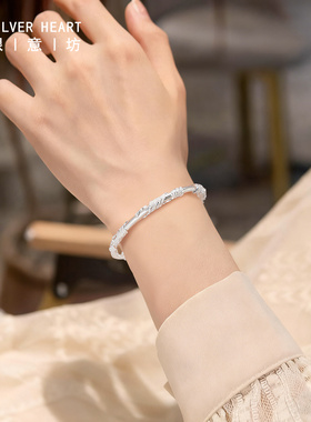 999.9足银繁花似锦手镯多款礼盒