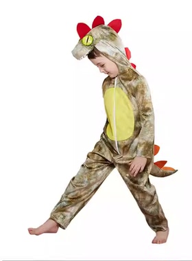 儿童演出服恐龙服装翼龙剑龙霸王龙扮演Dinosaur Costume化装舞会