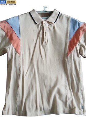 PP9106夏季校服短袖翻领纯棉白色拼接中小学生可定制园服团体直销