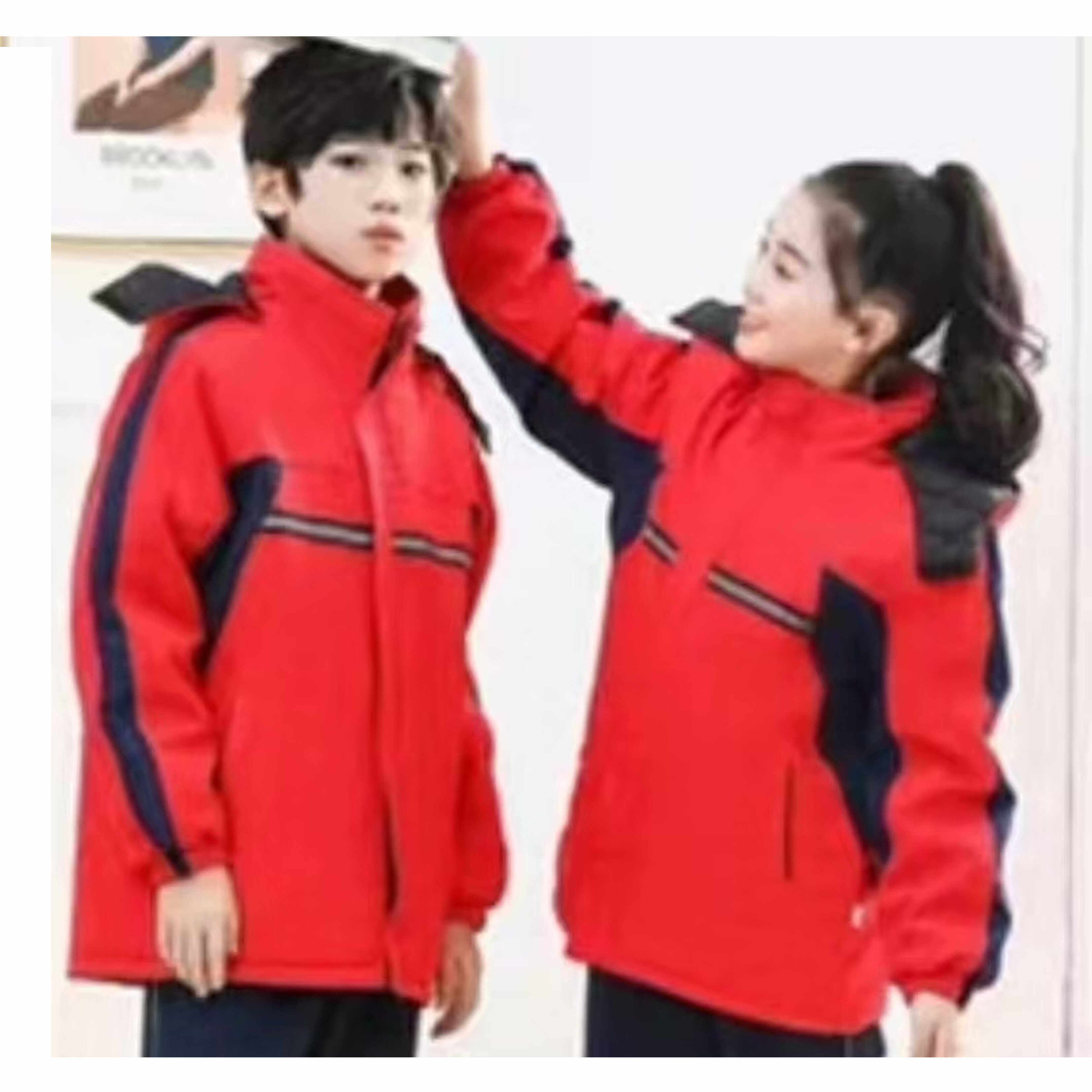 SG-X一体棉防风保暖男女冲锋衣不可拆缷红色班服校服防风衣保暖,童装/婴儿装/亲子装,儿童冲锋衣,淘宝优惠券,粉丝福利购,淘宝优惠卷