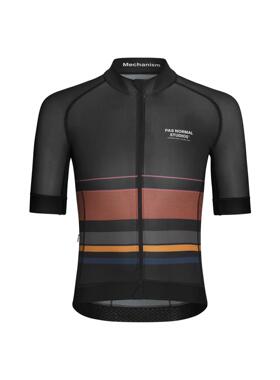 现货PNS  Mechanism Late Drop Jersey竞技骑行短袖条纹车衣