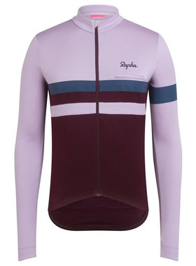 现货Rapha BREVET LONG SLEEVE JERSEY长途美丽诺长袖骑行服外套