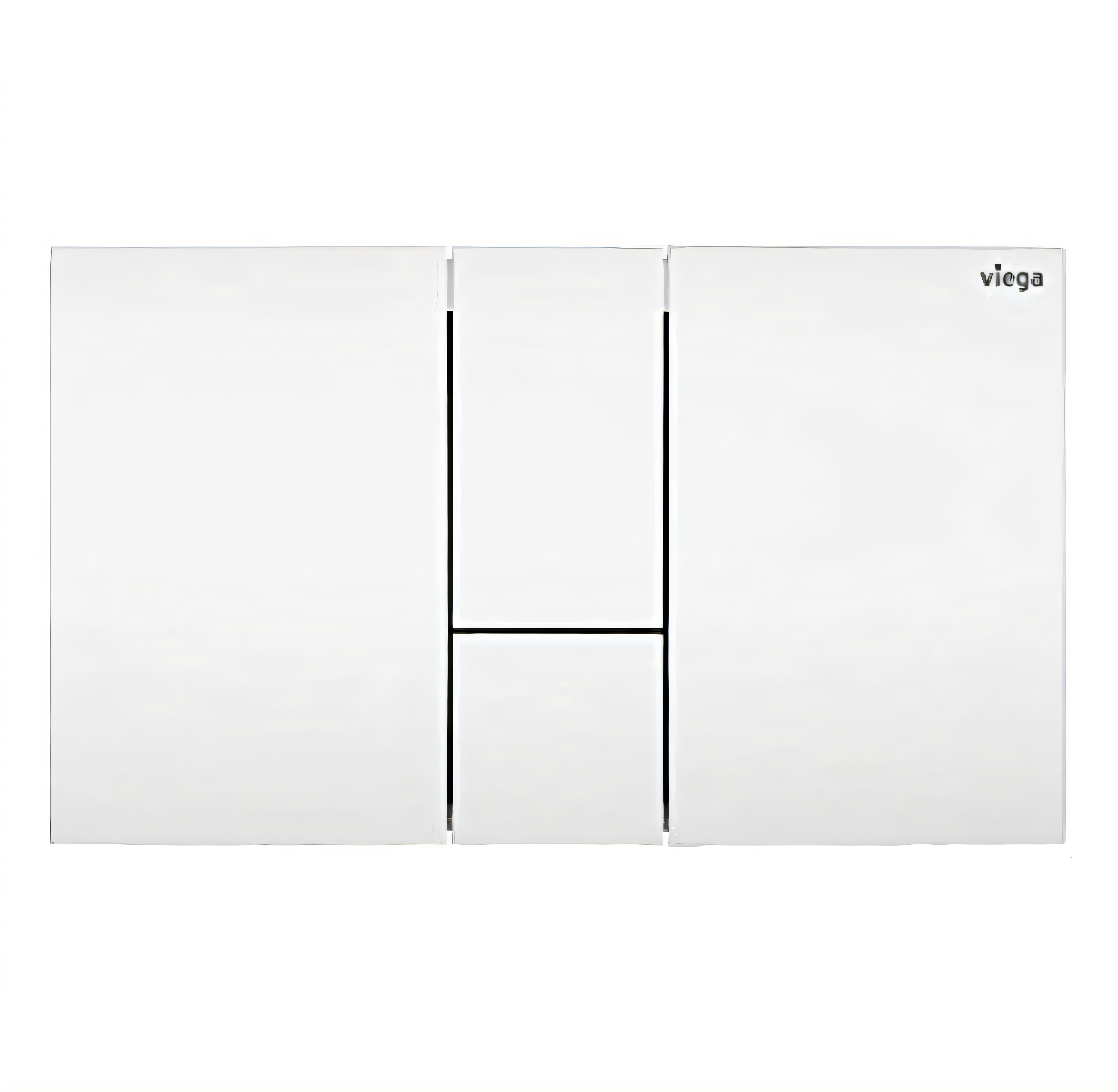 VIEGA马桶挂壁式隐藏水箱面板白色型号773281