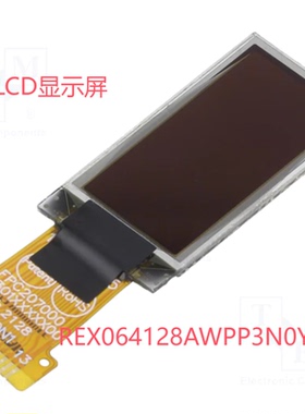 REX064128AWPP3N0Y000 显示屏: OLED; 图形; 0.96