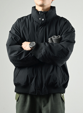 XGI羽绒服男冬季保暖外套90白鸭绒衣2025新款潮牌立领羽绒夹克潮