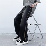 2025夏季新款男士休闲宽松直筒牛仔裤K1603P45，男装牛仔裤，星座1108-1
