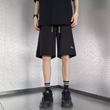 2025夏季新款男士休闲直筒短裤薄款宽松运动中裤DK1063P20，男装牛仔裤，星座1108-1